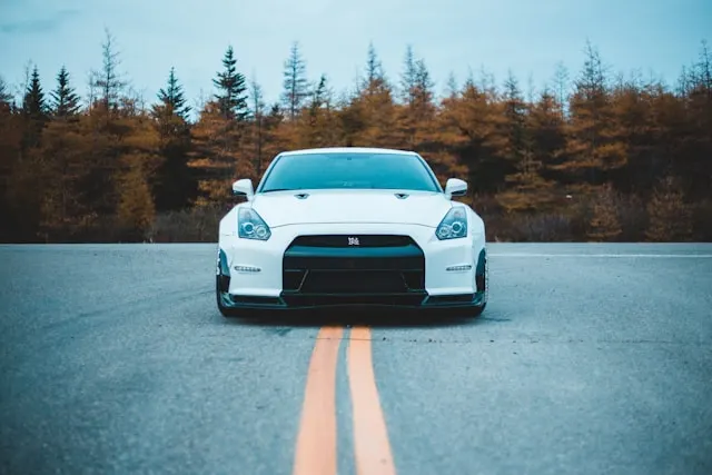 car, remove-bg, nissan-gtr, wood-backdrop